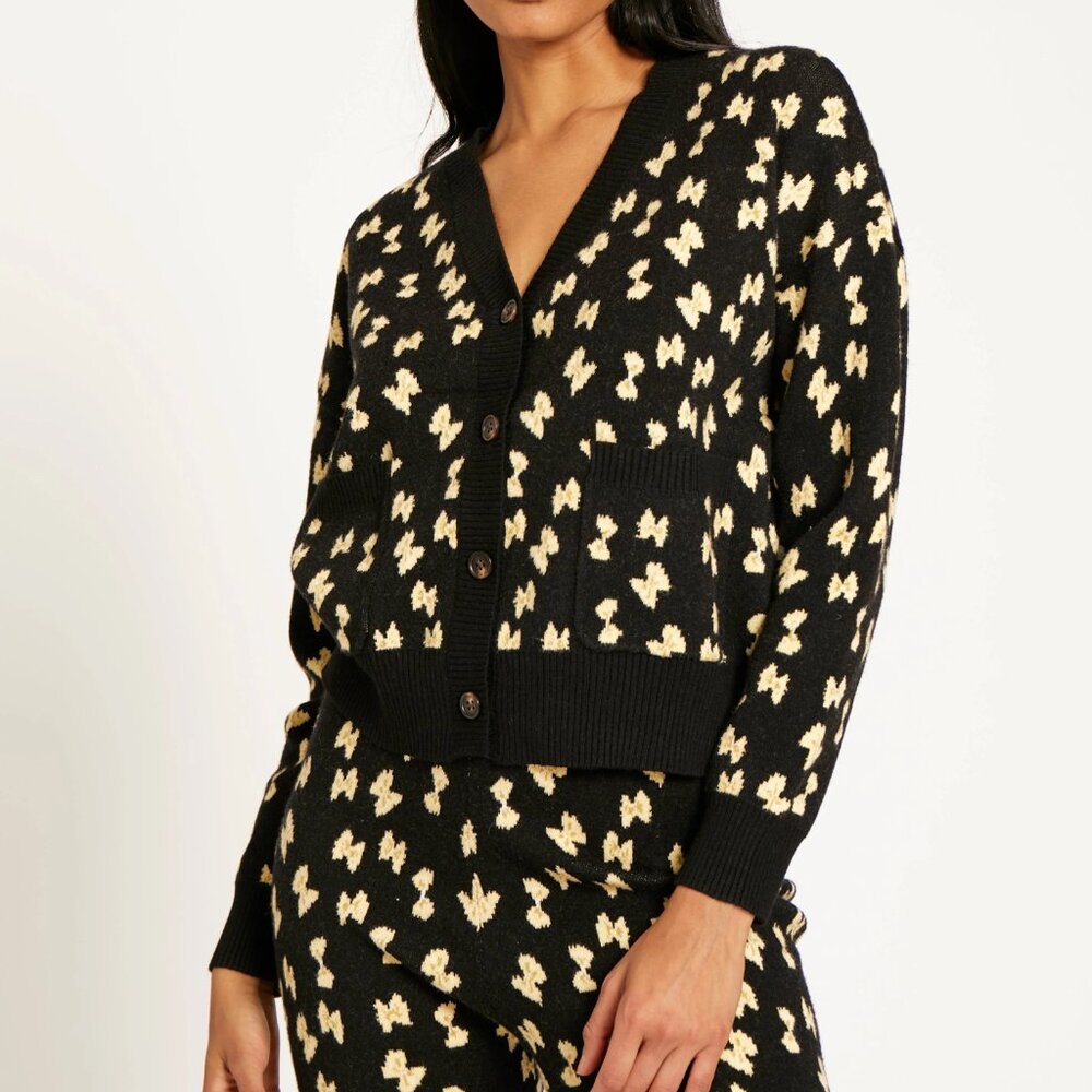 Rachel Antonoff Cori Pasta Knit Crop Cardigan